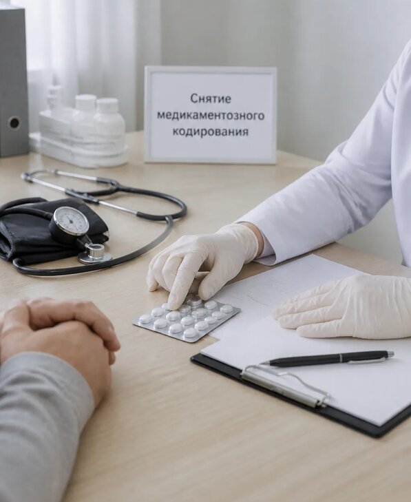Снятие медикаментозного кодирования в Белорецке от 5069 р. | Медзона